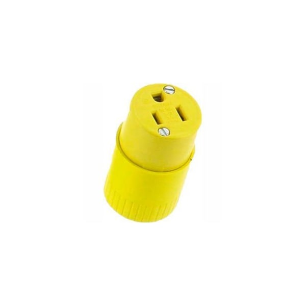Wire Connector, Yellow, 125 V, 15 A